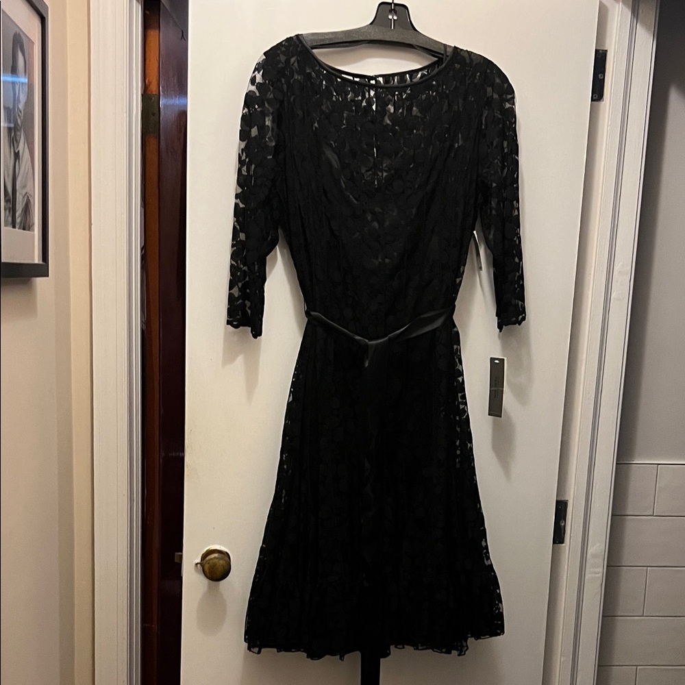 Elegant Black Lace Dress